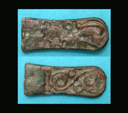 Avar, Strap End, Griffin! c. 6th-7th Cent AD Rare!